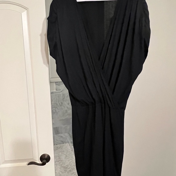 Bobi Casual black mini skirt dress, size medium - Picture 2 of 6